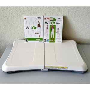 Nintendo Wii Fit Balance Board With Wii Fit Plus and Wii Fit Bundle